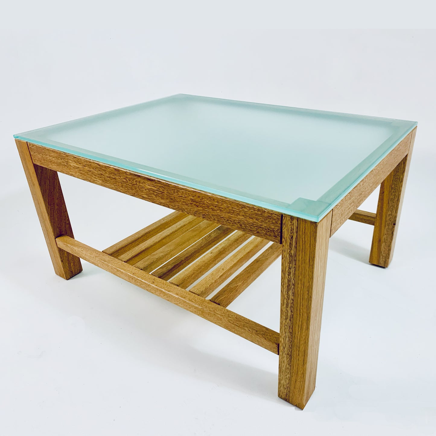 Mesa de Centro Roble Cristal Frost