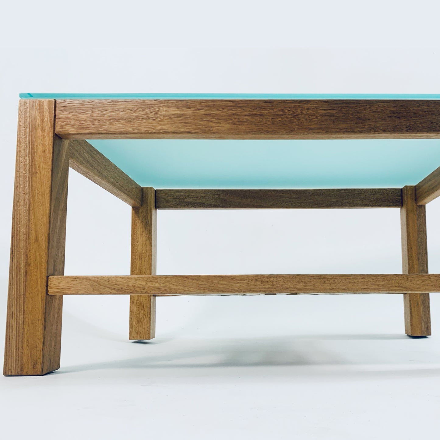 Mesa de Centro Roble Cristal Frost
